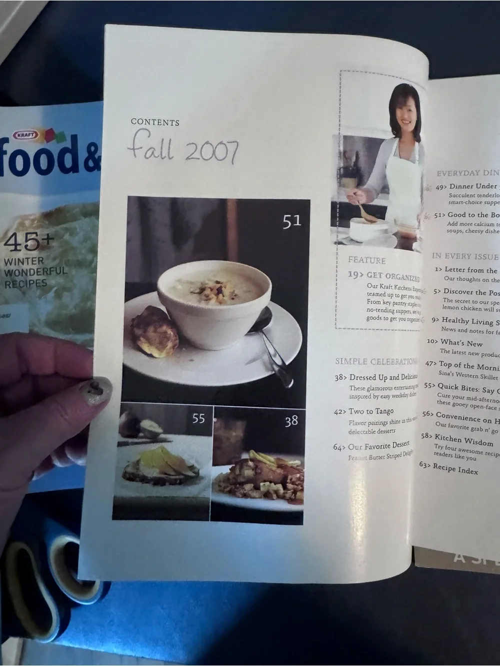 Kraft Food & Family Magazine Lot of 5 Recipe Cookbooks 2007-2008 Collection